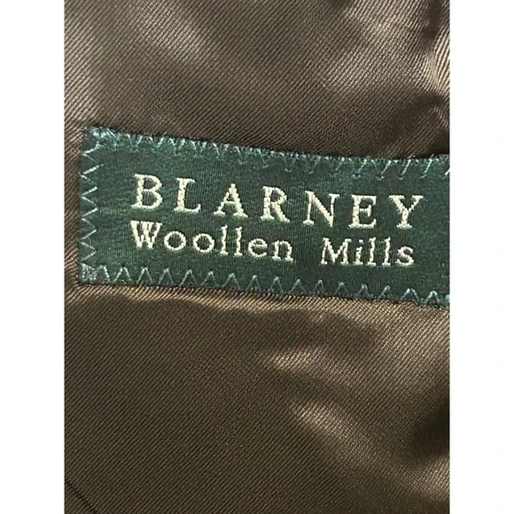 Blarney‎ Woollen Mills Brown Tweed Blazer Jacket Menswear Classic 40S - Picture 3 of 4